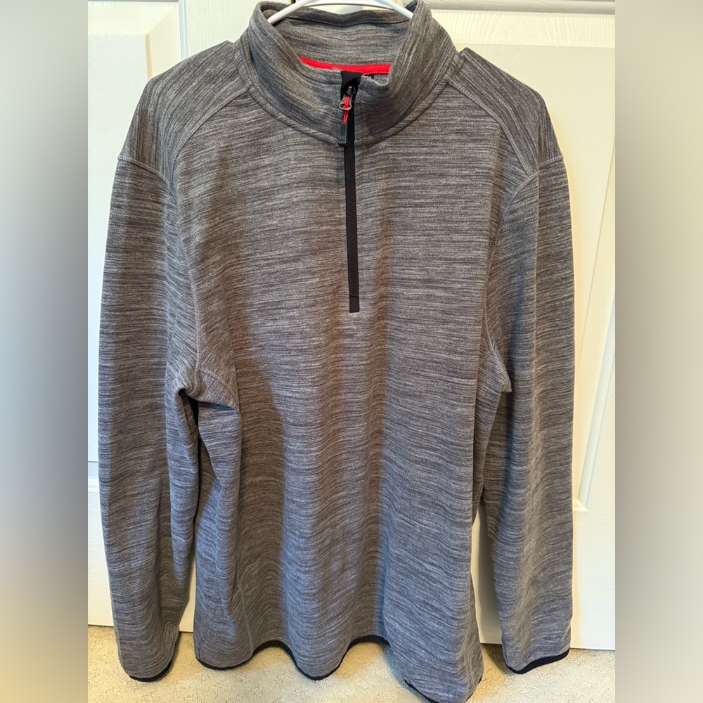 Avalanche Gray Quarter-Zip Pullover - image 1